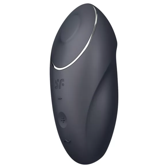 Satisfyer - Vibrador clitorial 2 en 1 - Estimulación y vibración - negro