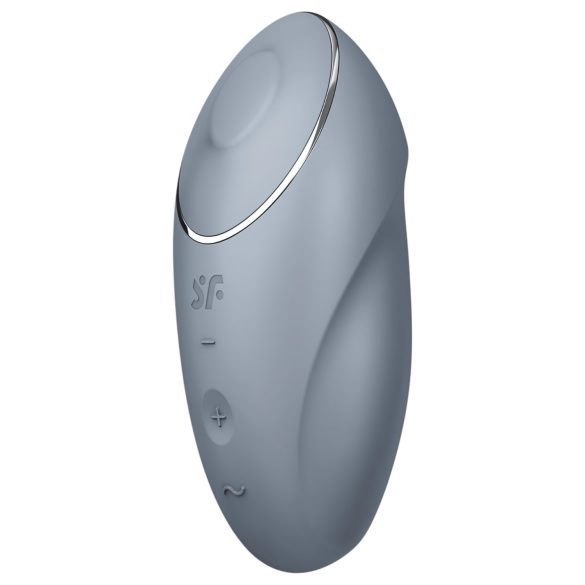 Satisfyer Tap & Climax 1 - Estimulador 2en1 para Clítoris (gris)