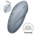 Satisfyer Tap & Climax 1 - Estimulador 2en1 para Clítoris (gris)