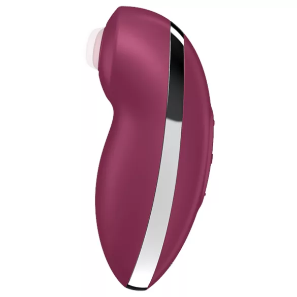 Satisfyer Tap & Climax 2 - Estimulador de clítoris y vibrador 2 en 1 (rojo)