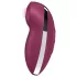 Satisfyer Tap & Climax 2 - Estimulador de clítoris y vibrador 2 en 1 (rojo)