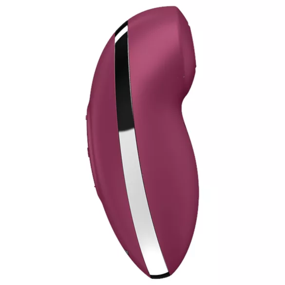 Satisfyer Tap & Climax 2 - Estimulador de clítoris y vibrador 2 en 1 (rojo)