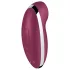 Satisfyer Tap & Climax 2 - Estimulador de clítoris y vibrador 2 en 1 (rojo)