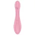 Satisfyer G-Force - vibrador punto G recargable impermeable silicona rosa