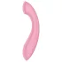 Satisfyer G-Force - vibrador punto G recargable impermeable silicona rosa