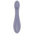 Satisfyer G-Force - Vibrador recargable e impermeable para punto G (lila)