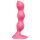 Satisfyer Triple Ball-R - vibrador anal con perlas (rojo)