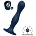 Satisfyer Double Ball-R - dildo con peso - silicona azul