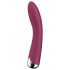 Satisfyer - Vibrador punto G giratorio - Cabeza rotatoria - Silicona roja