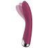 Satisfyer - Vibrador punto G giratorio - Cabeza rotatoria - Silicona roja