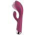 Satisfyer Spinning Rabbit 1 - vibrador con brazo giratorio para clítoris (rojo)