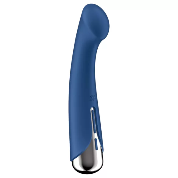 Satisfyer Spinning G-Spot 1 - vibrador punto G rotatorio - silicona azul