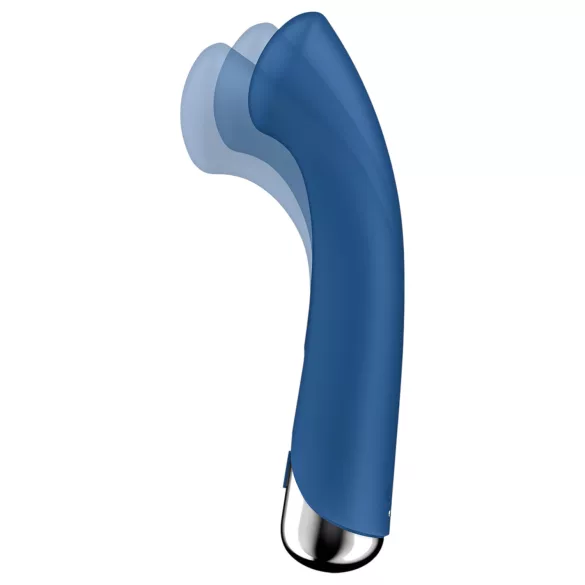 Satisfyer Spinning G-Spot 1 - vibrador punto G rotatorio - silicona azul