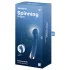 Satisfyer Spinning G-Spot 1 - vibrador punto G rotatorio - silicona azul