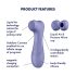 Satisfyer Pro 2 Gen3 - Estimulador lila con ondas inteligentes