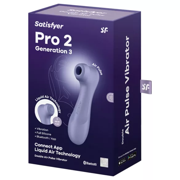 Satisfyer Pro 2 Gen3 - succionador de clítoris por ondas - lila