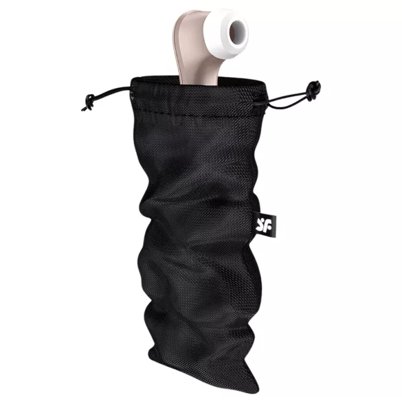 Satisfyer - Bolsa de almacenamiento discreta - tamaño mediano - negro