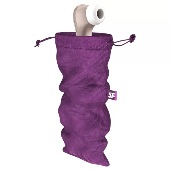 Bolsa Satisfyer Treasure Bag L - bolsa de almacenamiento discreta - mediana (lila)