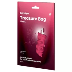   Satisfyer - bolsa de almacenamiento discreta - tamaño grande - rosa