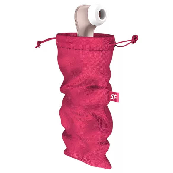 Satisfyer - bolsa de almacenamiento discreta - tamaño grande - rosa