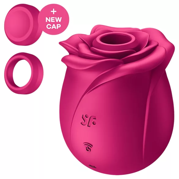 Satisfyer Pro 2 Classic Blossom - succionador de clítoris por ondas - rojo