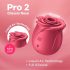 Satisfyer Pro 2 Rose Clásico - Estimulador de clítoris (rojo)