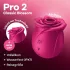 Satisfyer Pro 2 Classic Blossom - succionador de clítoris por ondas - rojo
