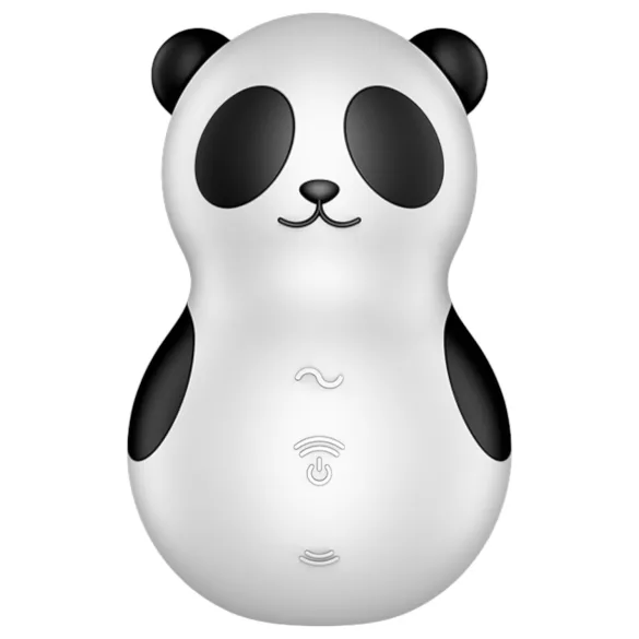 Satisfyer Pocket Panda - succionador de clítoris por ondas - negro