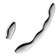 Satisfyer Cosmic Crest 2 - consolador metálico curvado - acero plateado