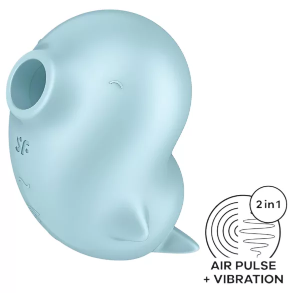 Satisfyer Sassy Seal - succionador de clítoris por ondas de aire - turquesa