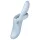 Satisfyer Heat Flex 4 - vibrador con brazo para clítoris calefactable - plata