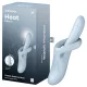 Satisfyer Heat Flex 4 - vibrador con brazo para el clítoris con función de calor (azul)