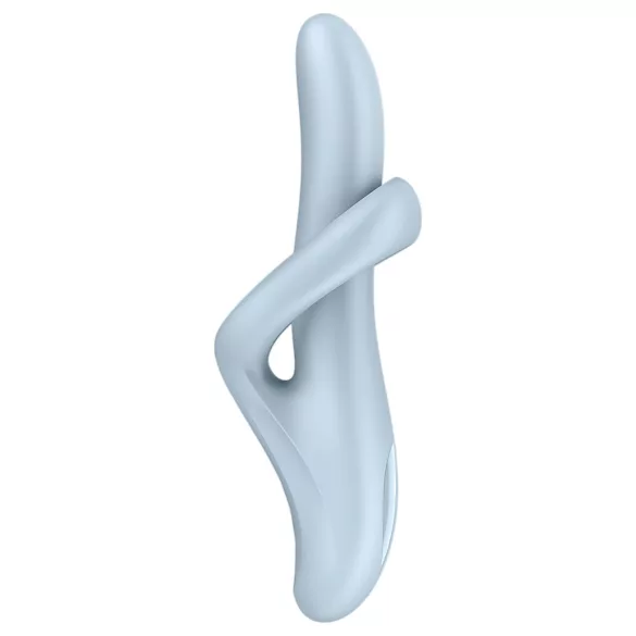 Satisfyer Heat Flex 4 - vibrador con brazo para el clítoris con función de calor (azul)
