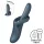 Satisfyer Heat Flex 4 - vibrador con calor para clítoris - silicona gris