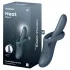 Satisfyer Heat Flex 4 - vibrador con brazo para el clítoris con función de calor (gris)