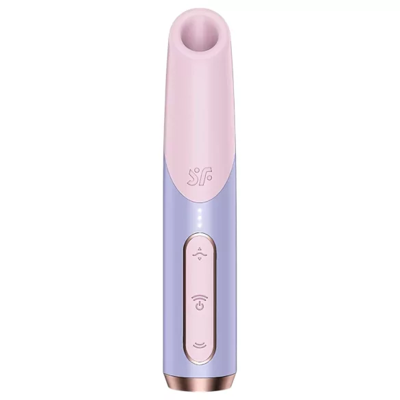 Satisfyer Bold Kiss - succionador vibrador labios - rosa