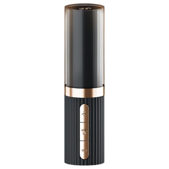 Satisfyer - succionador tipo labial vibrador - ondas de aire - negro