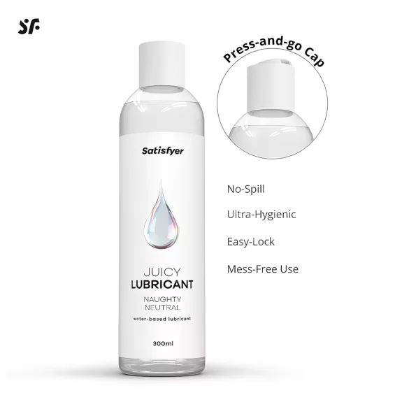 Satisfyer - lubricante íntimo sensible - base agua - 300 ml
