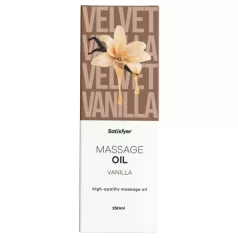 Satisfyer - aceite de masaje - vainilla - 250 ml