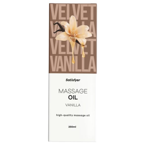 Satisfyer - aceite de masaje - vainilla - 250 ml