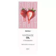 Satisfyer - aceite de masaje con sabor a fresa - 250ml