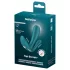 Satisfyer Top Secret+ - vibrador portátil triple estimulación silicona verde