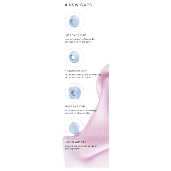 Satisfyer Pro 2 Generación 4 - estimulador de clítoris por ondas de aire (azul)