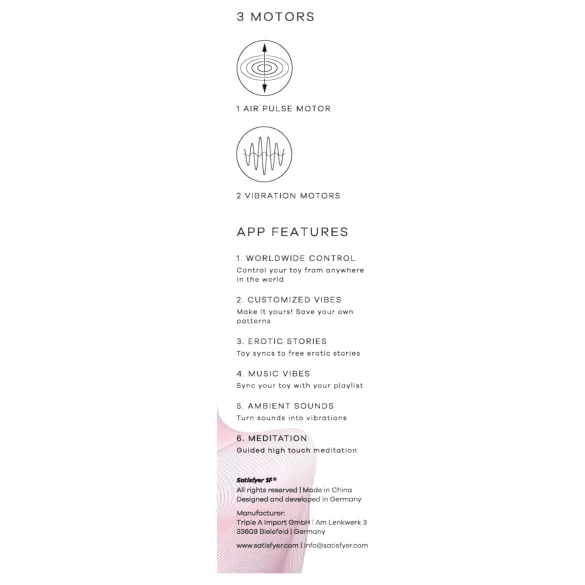 Satisfyer Pro 2 Generación 4 - estimulador de clítoris por ondas de presión (lila)