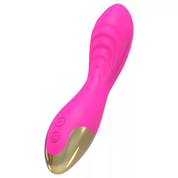 Mrow - vibrador punto G recargable e impermeable - silicona rosa