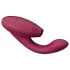 Womanizer Duo 2 - Vibrador doble punto G y clítoris - silicona roja