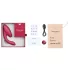 Womanizer Duo 2 - Vibrador doble punto G y clítoris - silicona roja