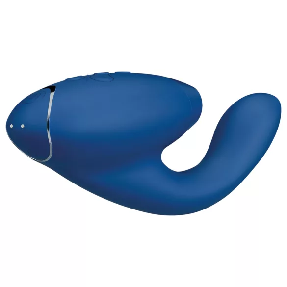 Womanizer Duo 2 - Estimulador doble punto G y clítoris - silicona azul