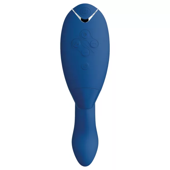 Womanizer Duo 2 - Estimulador doble punto G y clítoris - silicona azul
