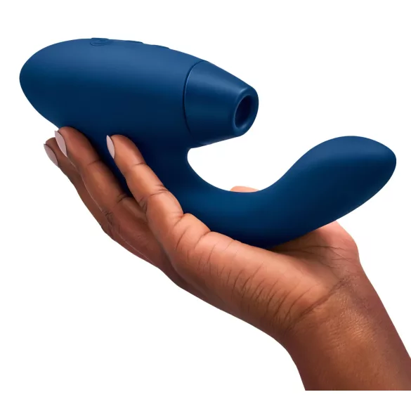 Womanizer Duo 2 - Estimulador doble punto G y clítoris - silicona azul